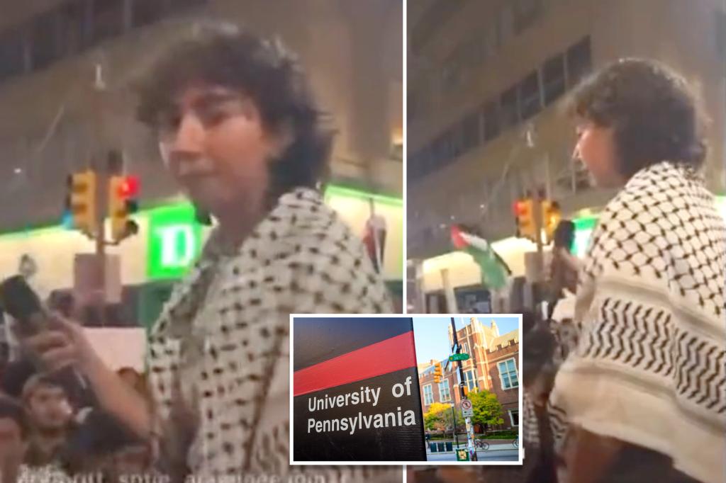 Video shows UPenn rallygoer speak fondly of ‘glorious Oct. 7’ at pro-Palestinian rally