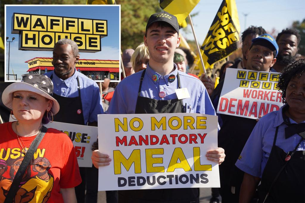 Waffle House workers ‘fed up’ with paying for food they don’t even eat: ‘We’re sick and tired’