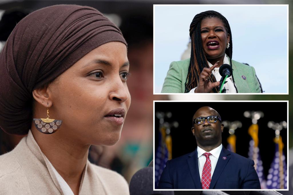 Well-financed Dems look to oust Anti-Israel ‘Squad’ members Ilhan Omar, Cori Bush