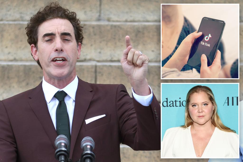 ‘Shame on you’: Sacha Baron Cohen accuses TikTok of ‘creating the biggest antisemitic movement since the Nazis’