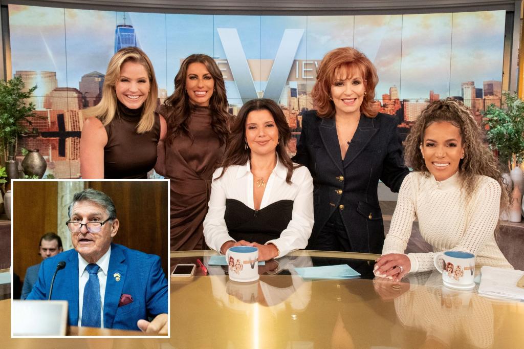 ‘The View’ hosts fret that ‘problem child’ Joe Manchin will run third party, sink Biden in 2024