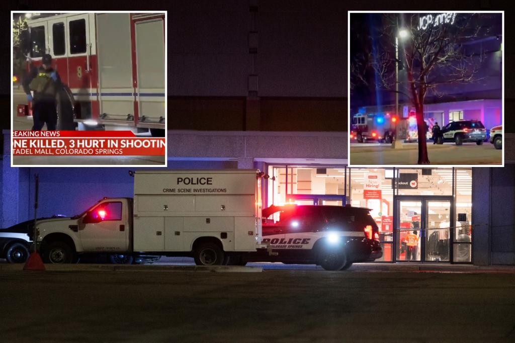 1 dead, 3 injured in Colorado mall shooting on Christmas Eve