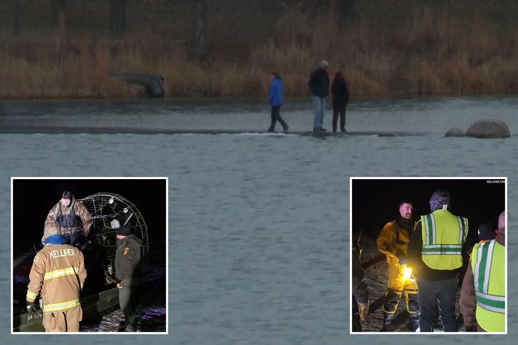 122 fishermen rescued from ice floe that broke loose from shore on Minnesota lake