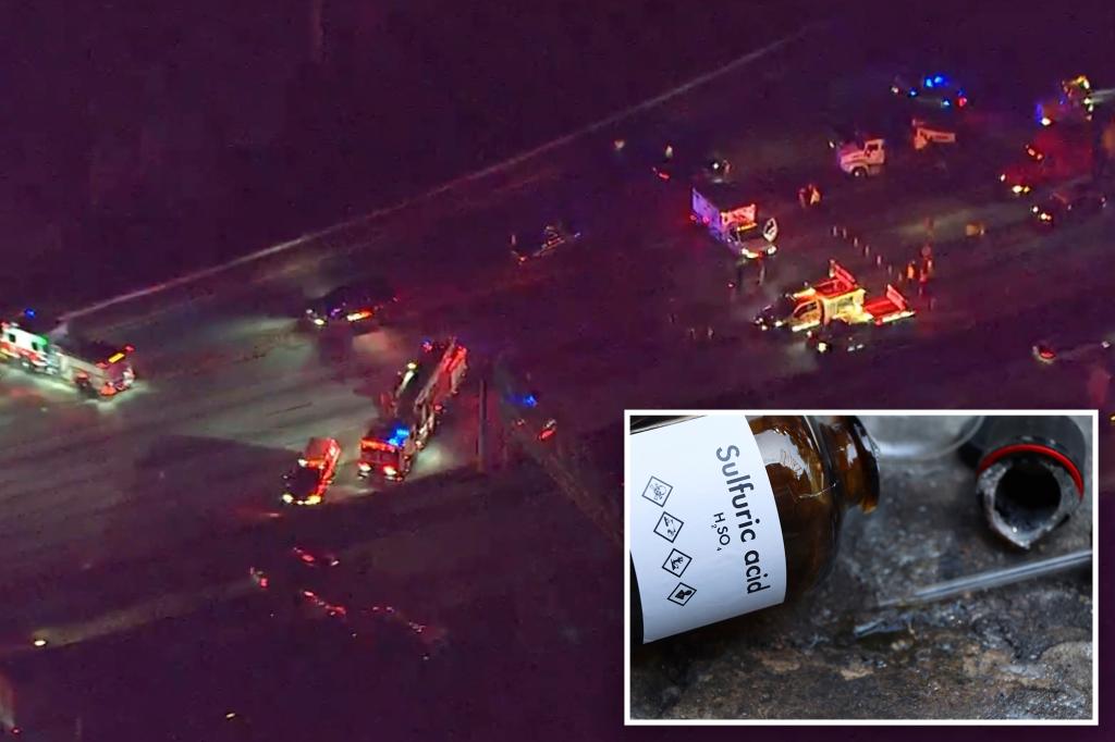 200-gallon Sulfuric Acid Spill Shuts Down Atlanta Highway, Two First ...