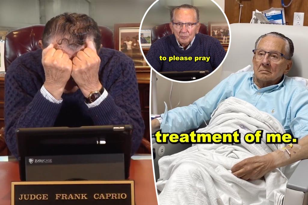 Beloved TV judge Frank Caprio diagnosed with pancreatic cancer, asks for prayers in emotional plea