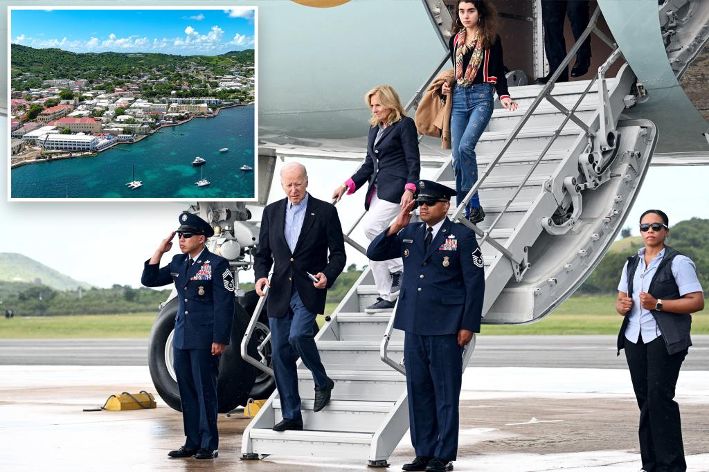 Biden again staying for free at St. Croix home of wealthy ‘friends’ that would rent for more than $6K