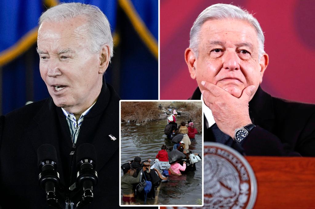 Biden calls Mexico president as illegal border crossings break all-time records