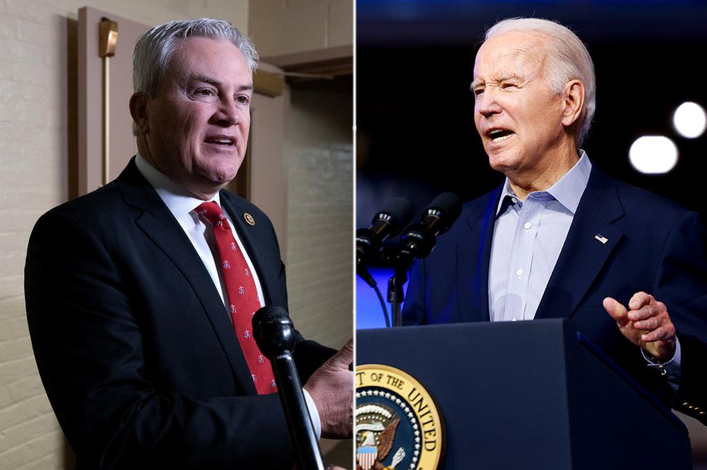 Biden stonewalling probe, has given just 14 of 82K email pages: James Comer