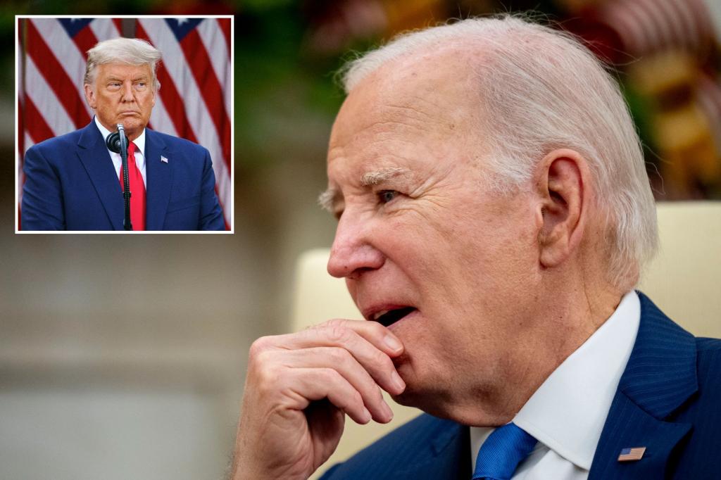 Biden tells Democratic donors ‘I’m not sure I’d be running’ in 2024 if Trump was out: ‘We cannot let him win’