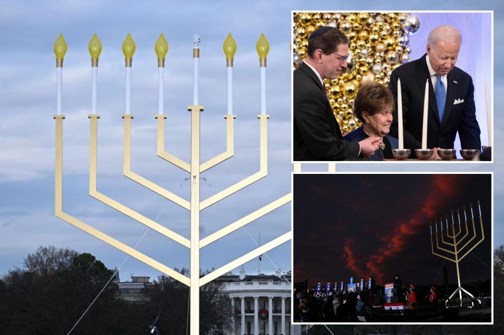 Biden to host Hanukkah ceremony at the White House as antisemitism fears rise