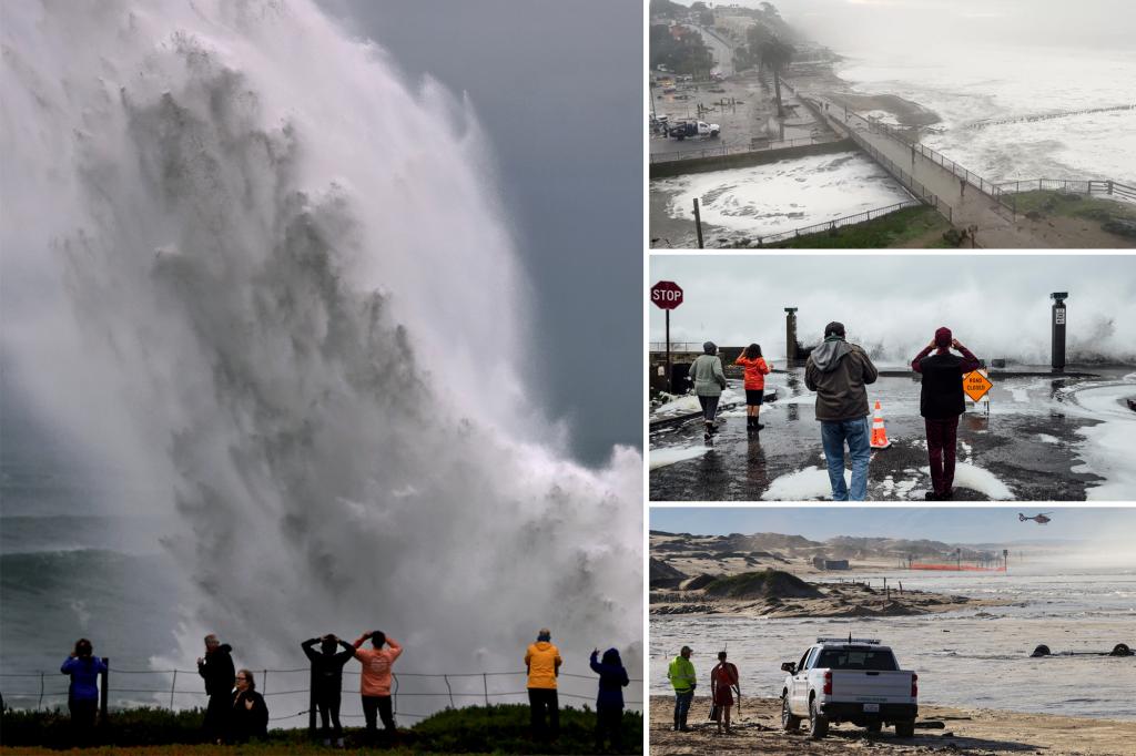 Catastrophic waves flood Calif. beach towns as evacuations ordered, at least 8 hospitalized