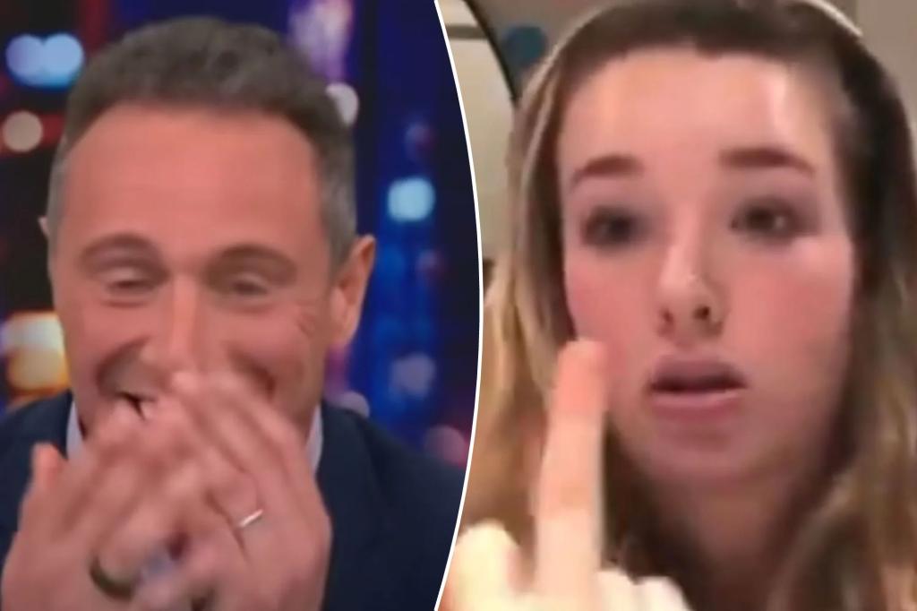 Chris Cuomo cracks up while interviewing TikToker with Tourettes: ‘F–k you, Chris’