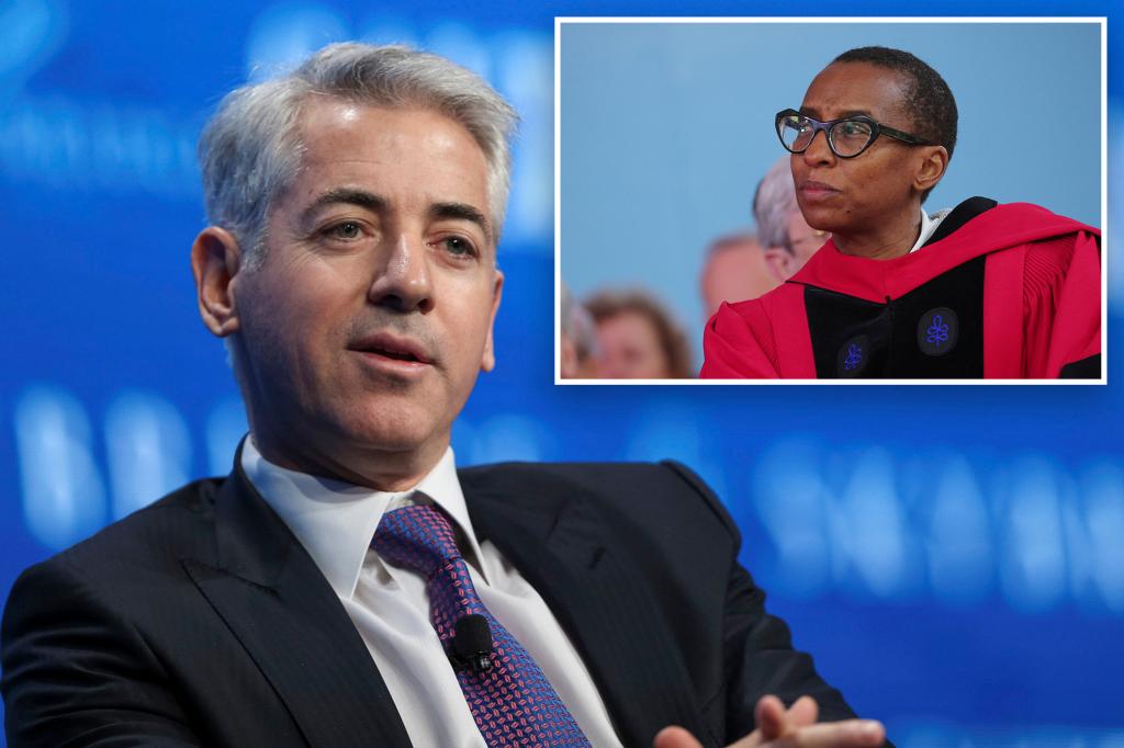 Claudine Gay’s resignation won’t fix Harvard’s reputation — only school admitting it ‘made a bad choice of leader’ will, Bill Ackman says