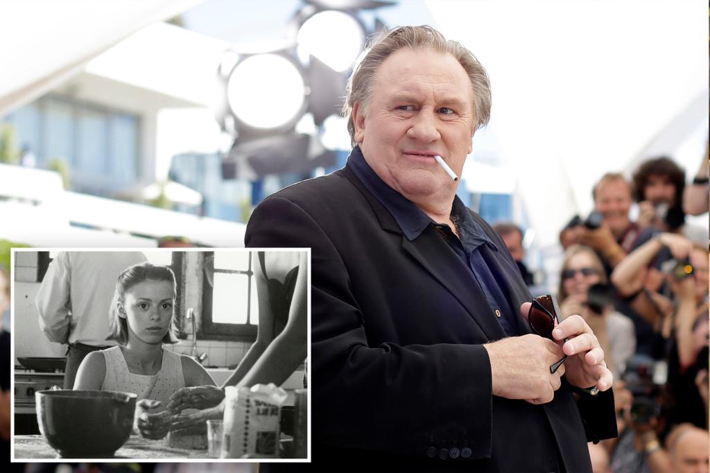 Cops probe death of French actress who accused film star Gerard Depardieu of sex abuse