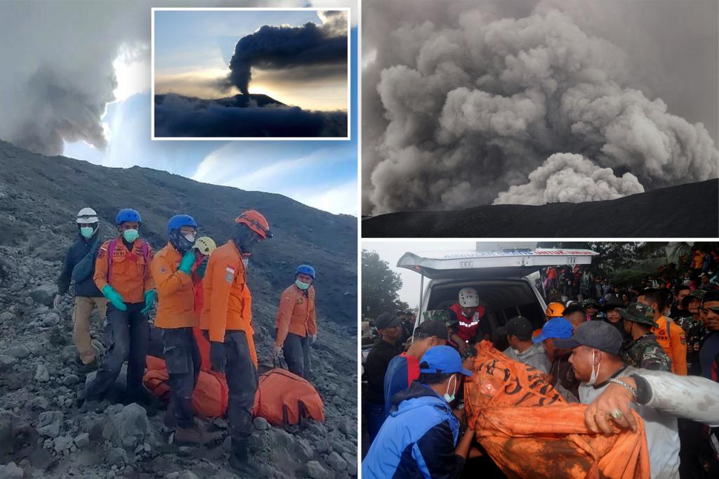 Death toll jumps to 22 following eruption of Marapi volcano in Indonesia