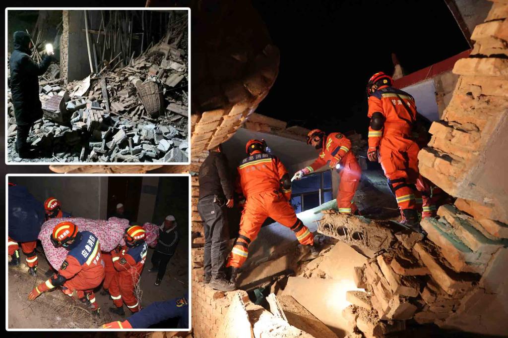 Earthquake in northwestern China kills at least 118 people in nationâs deadliest quake in a decade