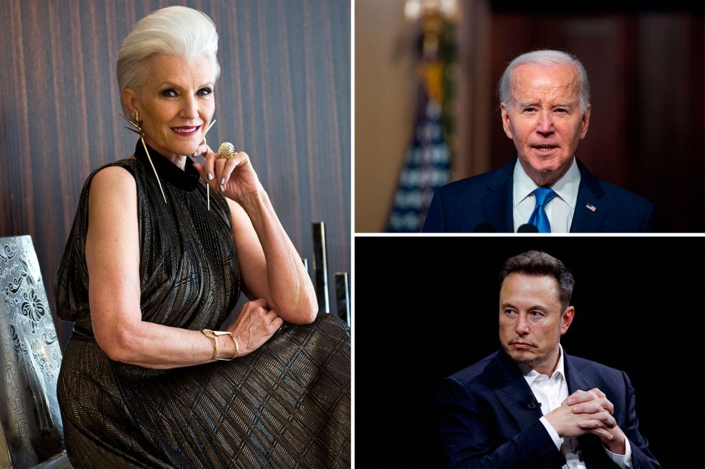 Elon Musk’s mom Maye accuses Biden of stopping his plans to make ‘world a better place’ after Starlink loses $900M in subsidies