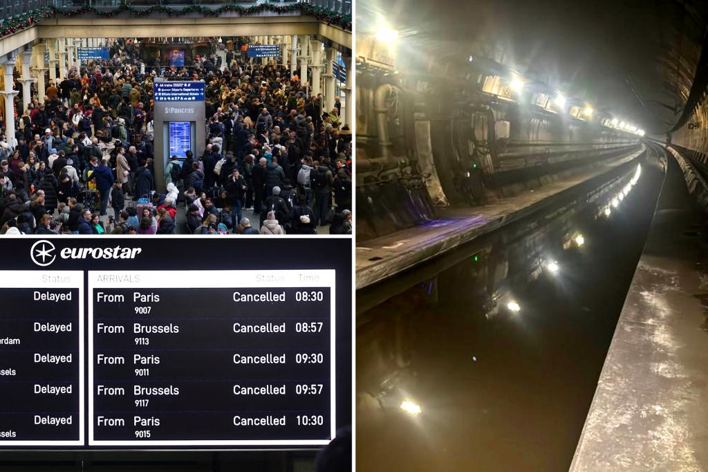 European NYE travel plans imperiled after ‘unprecedented’ flooding leads to widespread train cancellations