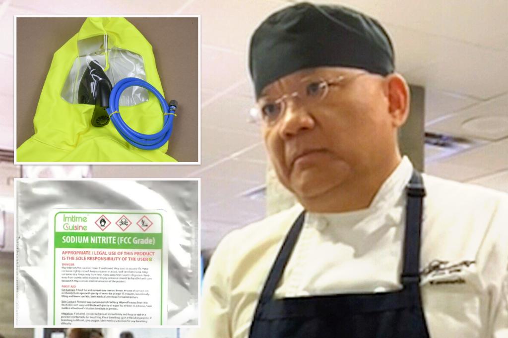 Ex-chef is accused of selling 1,200 suicide kits that led to dozens of deaths worldwide