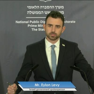 Eylon Levy Wife: Is He Married? Israeli Spokesperson Family And Relationship