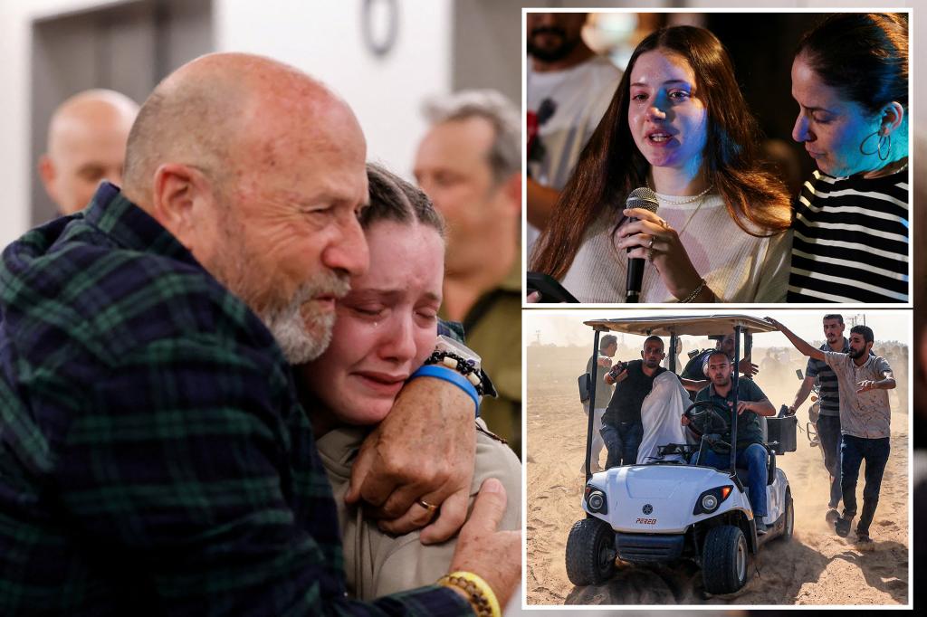 Freed teen hostage whose dad and sister were killed by Hamas feared rape, torture and death