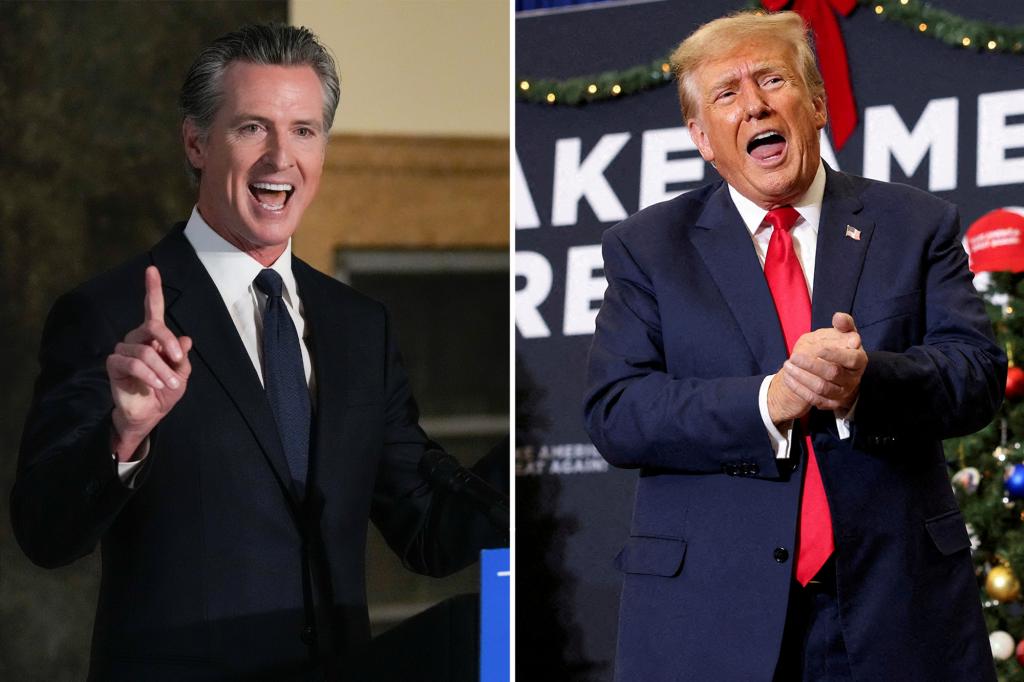 Gavin Newsom blasts effort to block Trump from California ballot