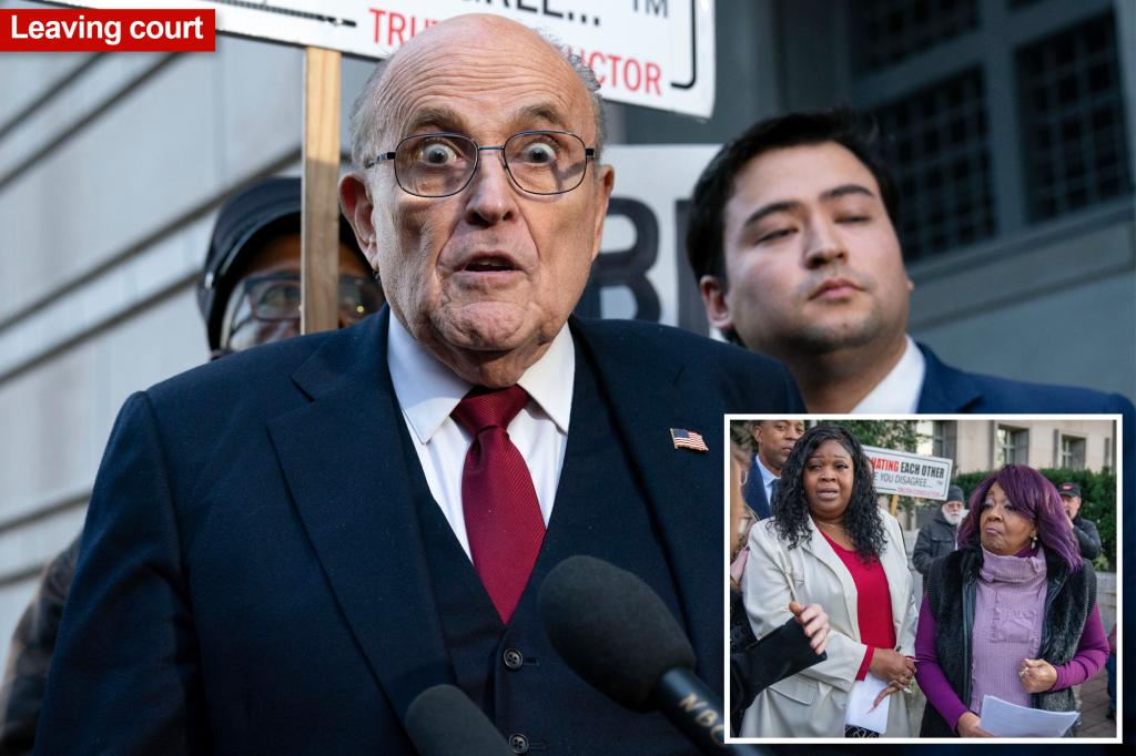 Giuliani ordered to pay more than $148M to Georgia poll workers he defamed: ‘Don’t regret a damn thing’