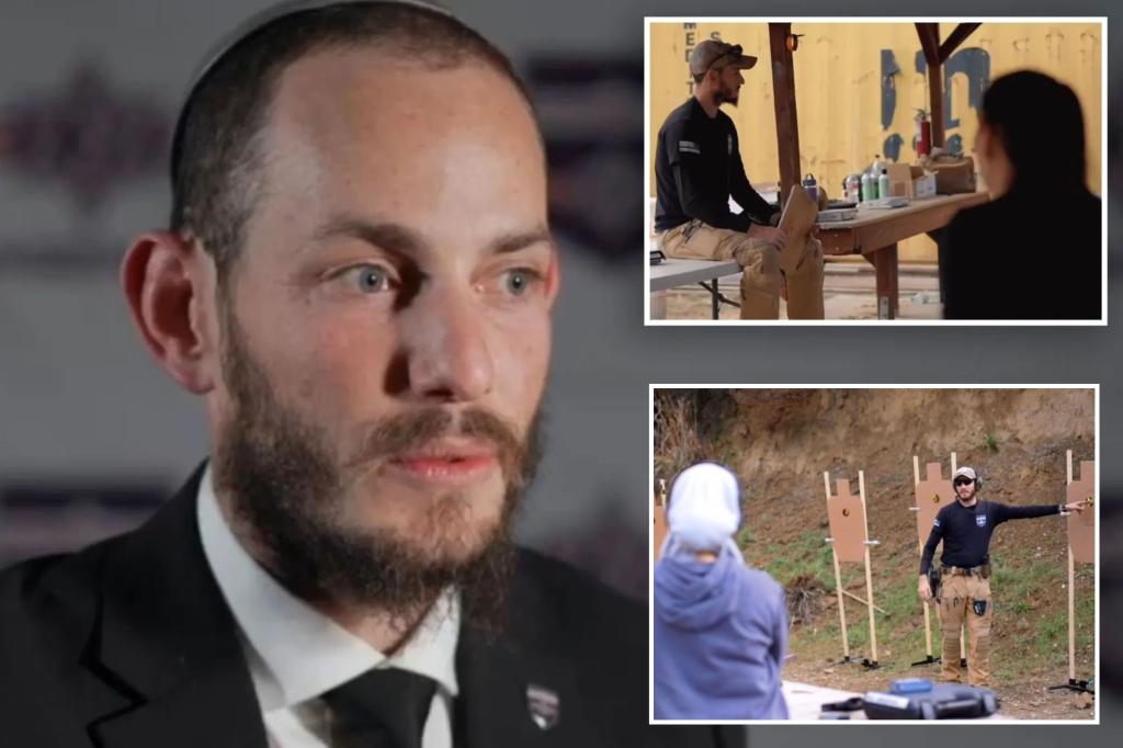 Gun-toting rabbi leads push to ‘train and empower’ community as Israel ...