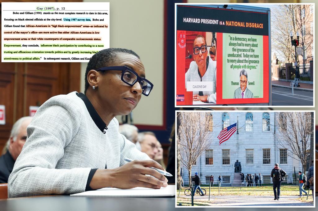 Harvard University president Claudine Gay accused of 40 acts of plagiarism in new complaint