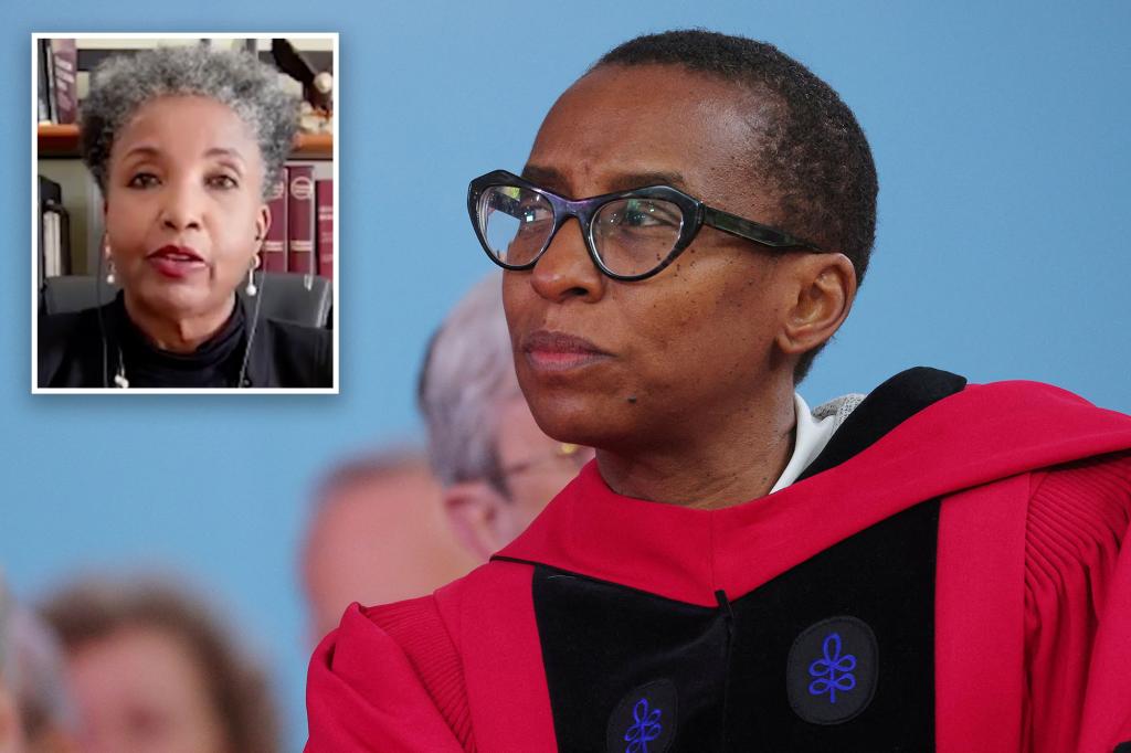 Harvard won’t condemn Claudine Gay because she’s a ‘high pedigree’ minority, professor says