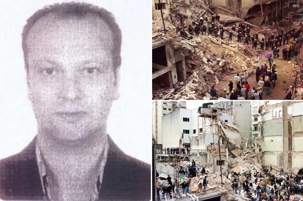 Hezbollah operative charged in deadly 1994 Argentina Jewish center bombing that killed 85