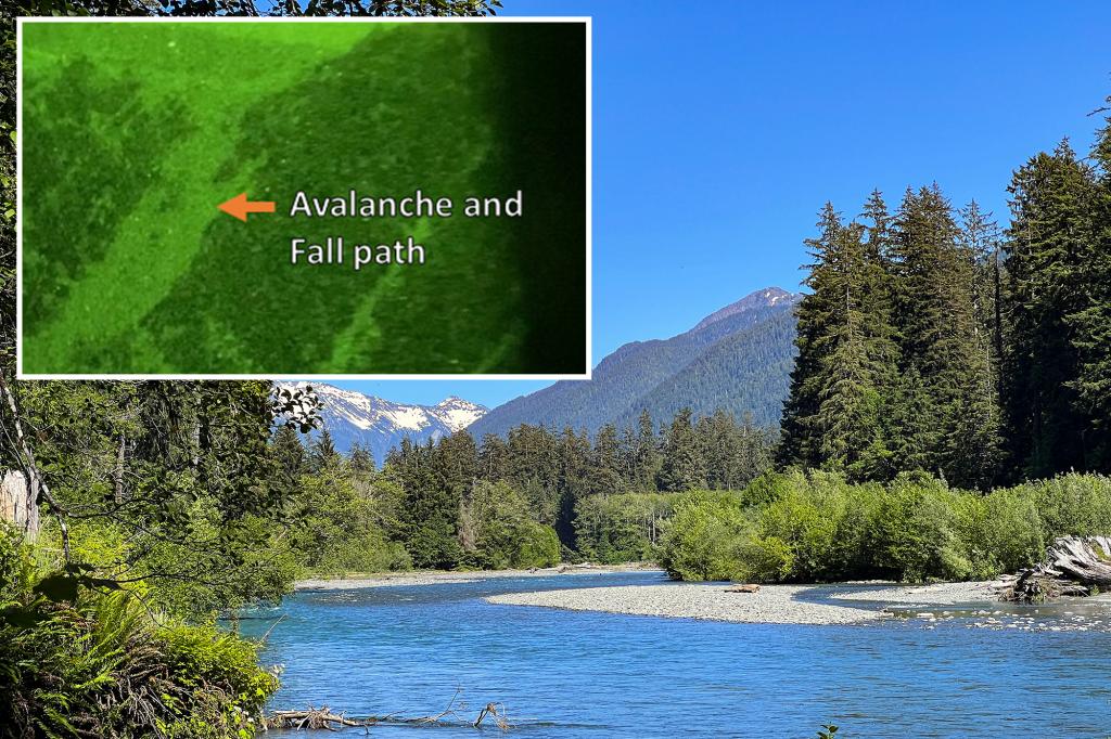 Hiker miraculously survives 1,200-foot fall down ravine after avalanche