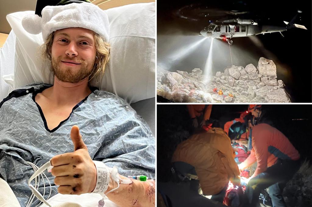 Hiker survives being pinned by 5-ton boulder in California: ‘I’m going to die up here’