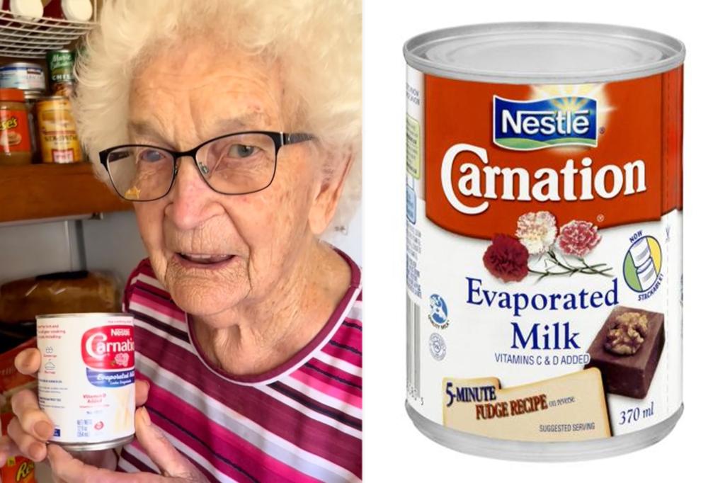 Iowa grandma, 96, goes viral for reciting racy jingle about evaporated milk