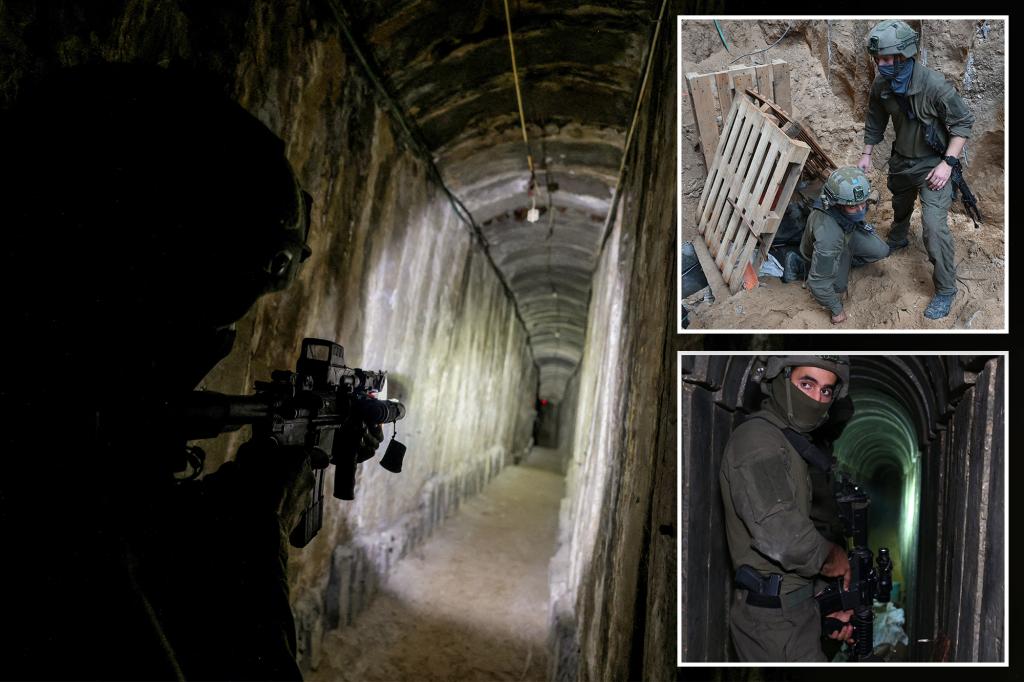 Israeli army has begun pumping seawater into Hamas tunnels in Gaza: report
