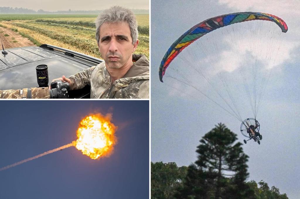 Israeli photog  captured paragliders, strikes moments before Hamas killed him