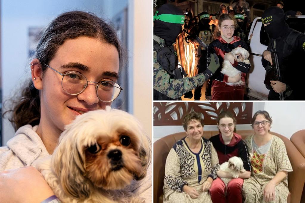 Israeli teen hostage reveals how she protected pet dog for nearly 2 months in Hamas captivity: ‘I love you to Gaza and back’