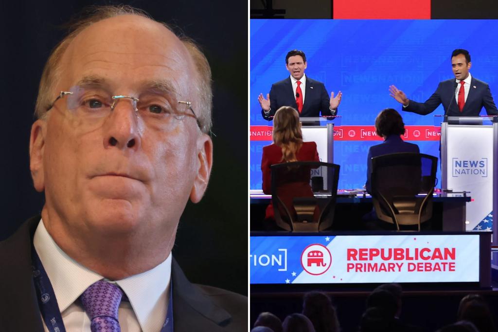 Larry FinkÂ blasts Republican candidates after BlackRock criticized at debate