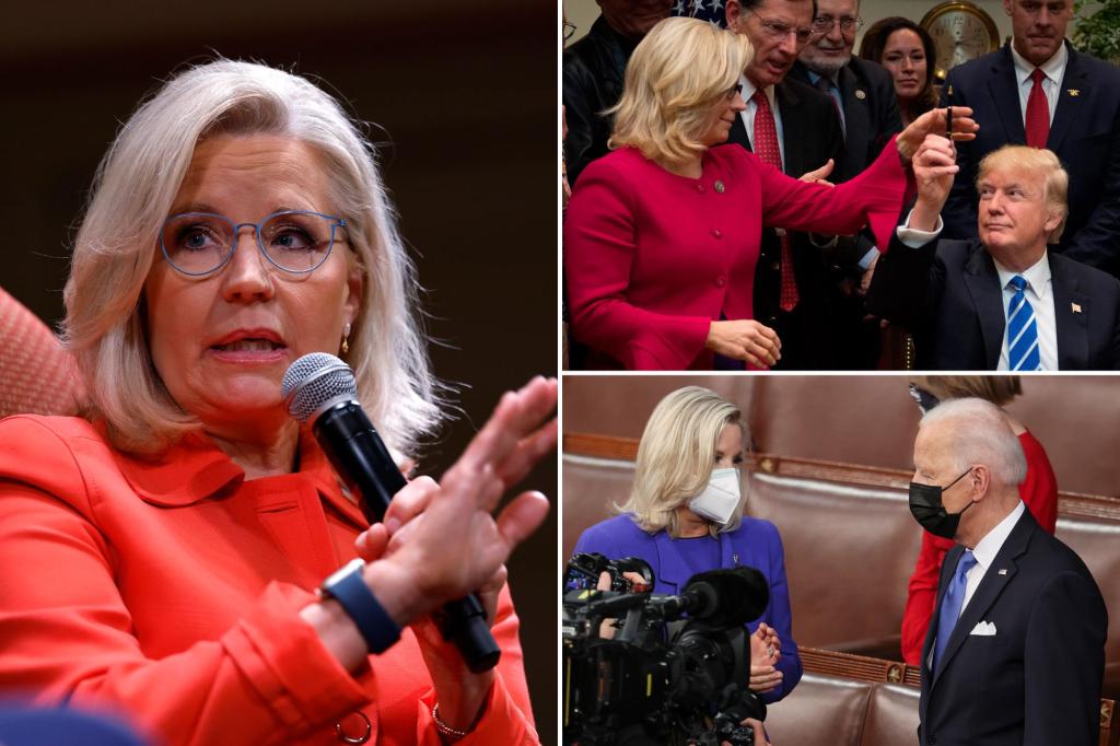 Liz Cheney claims no double standard in her criticism of Trump or Biden: ‘We may have darker chapters ahead’