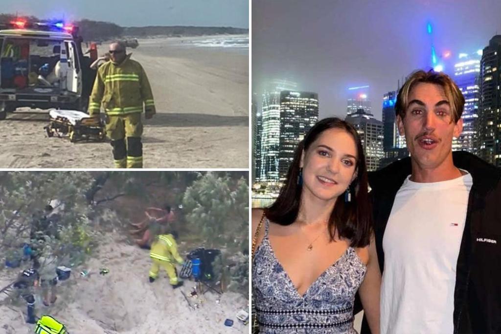 Man fighting for his life after being buried alive on beach, witness says scene was ‘pretty gnarly’