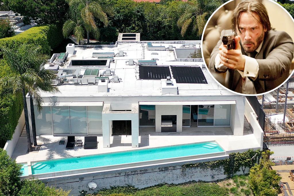 Masked burglars steal gun from Keanu Reeves’ $7M Hollywood home: report