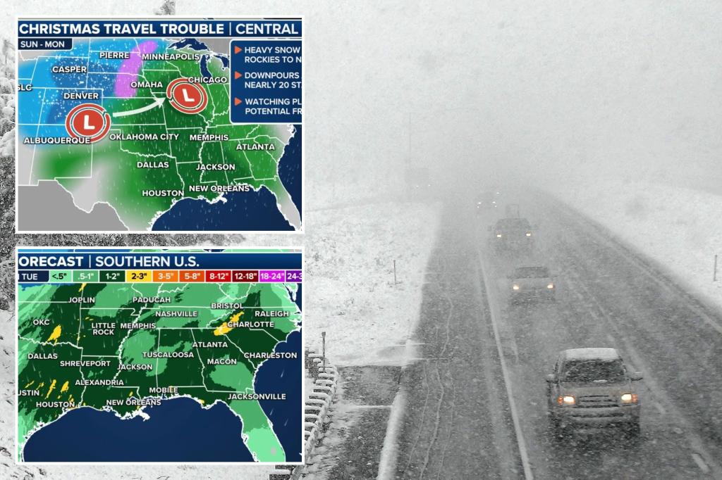 Massive storm to make Christmas travel messy for millions across central US