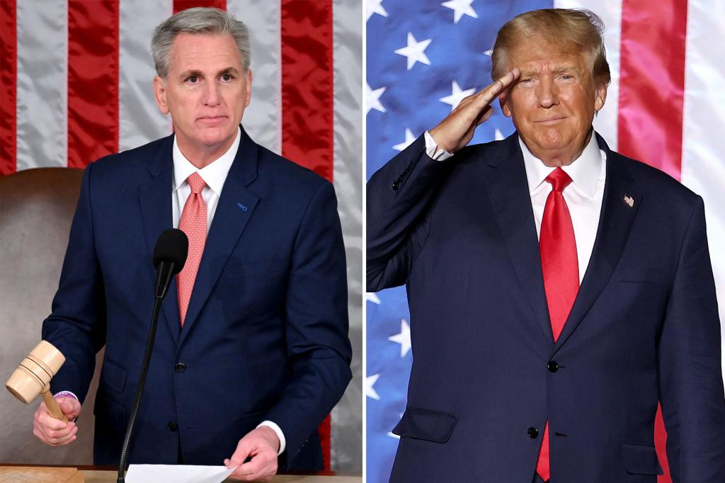 McCarthy ‘will support’ Trump in 2024 but pans his vow of ‘retribution’