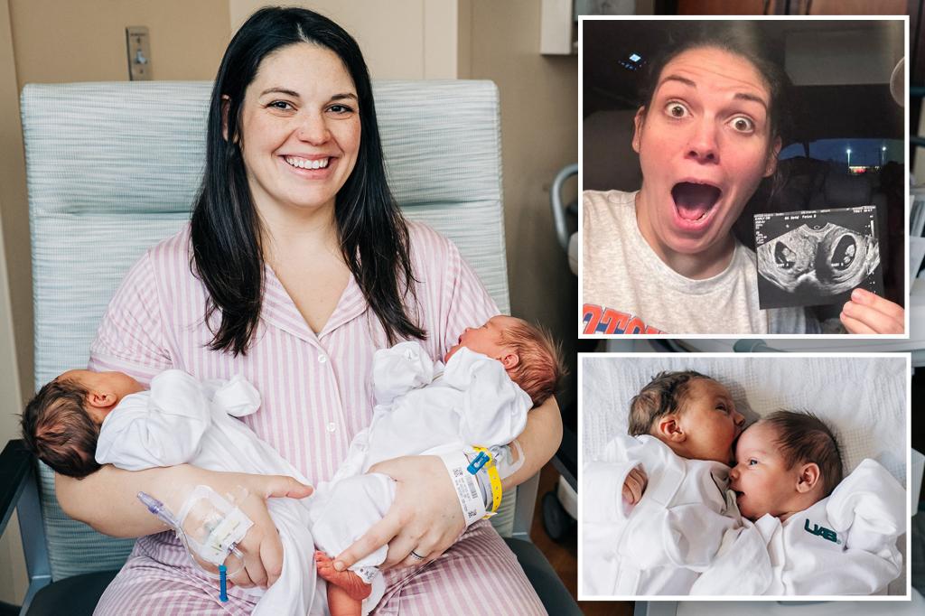 Mom with rare double uterus delivers ‘twin’ girls after 20 combined hours of labor: ‘Never in our wildest dreams’