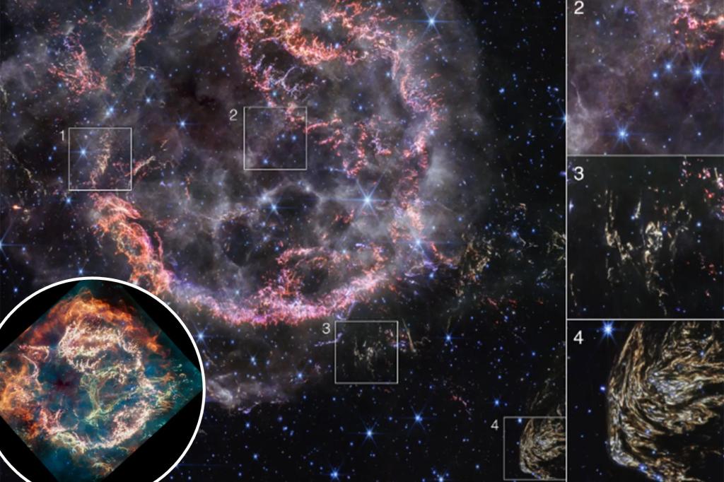 NASA releases never before seen images of famed exploding star: ‘Shards of glass’