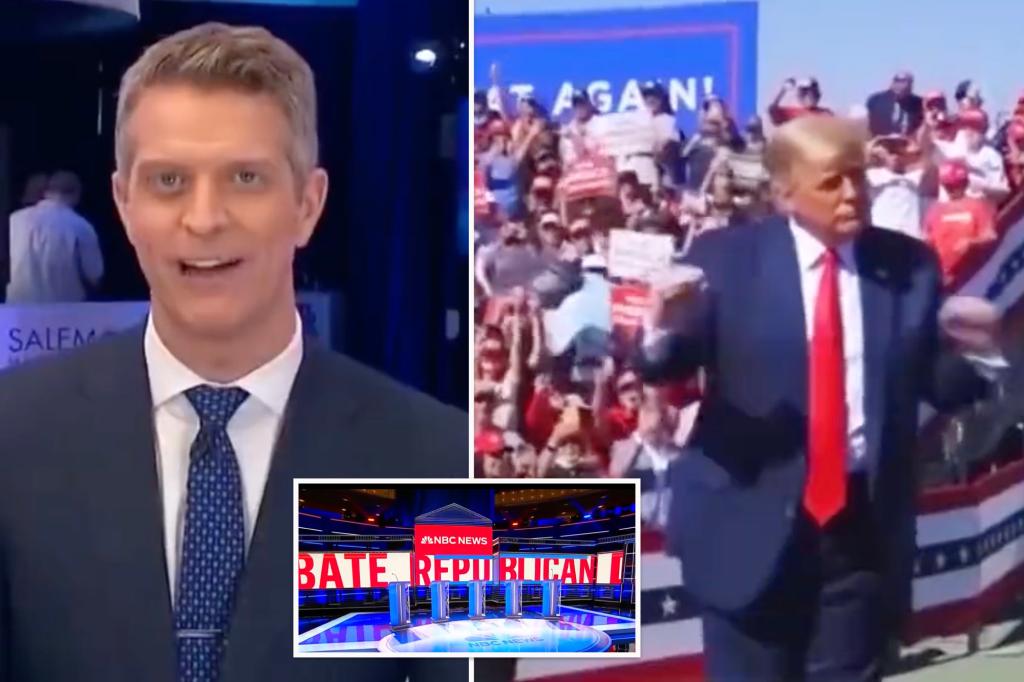 NBC News demands Trump official scrap deepfake debate reporter video