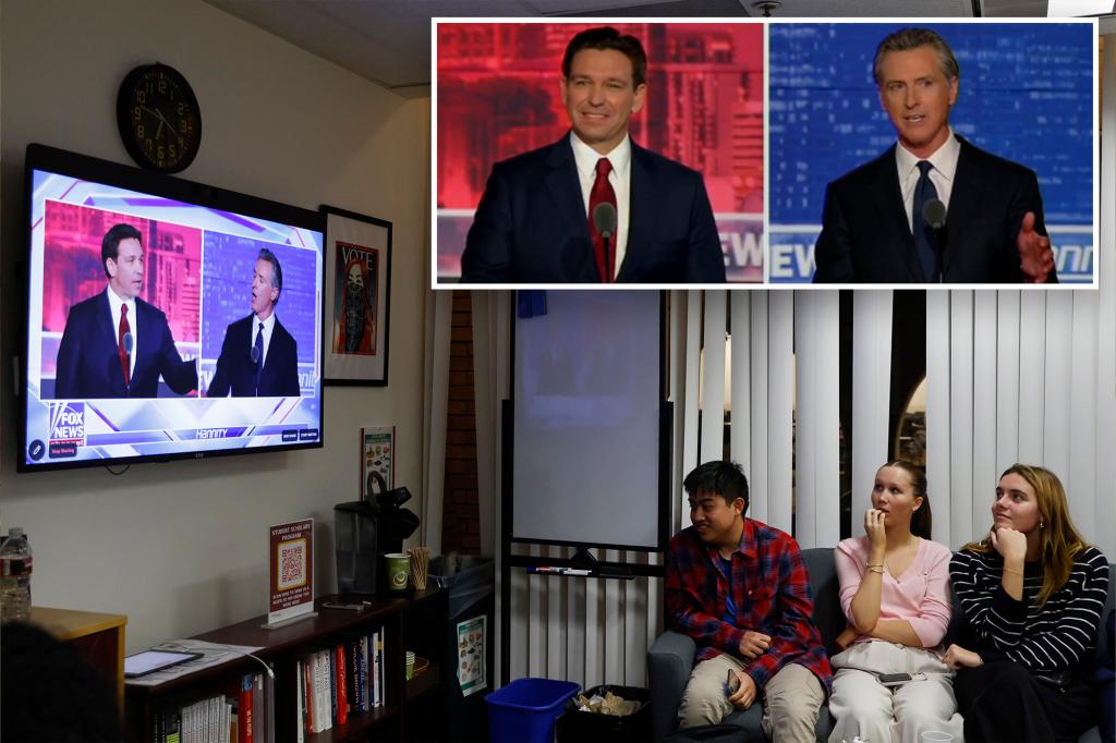 Nearly 5 million viewers watched Ron DeSantis, Gavin NewsomÂ Fox News debate