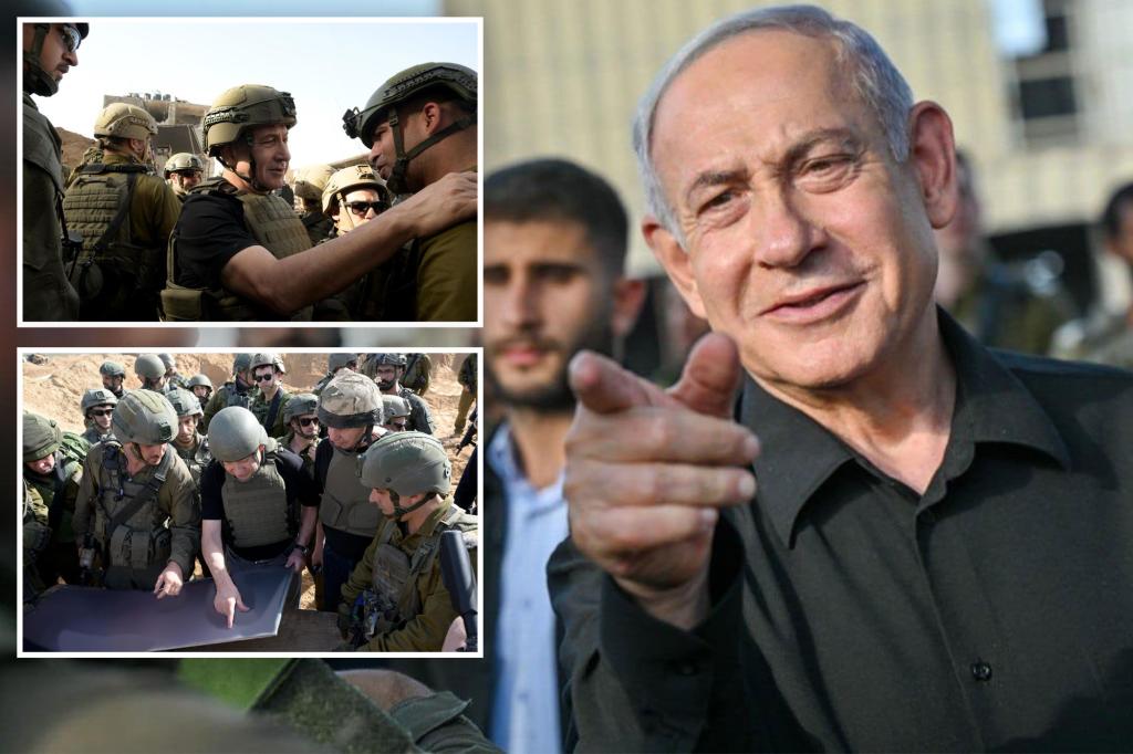 Netanyahu visits Israeli troops in Gaza, gets briefed on Hamas in civilian areas: ‘We’re not stopping’