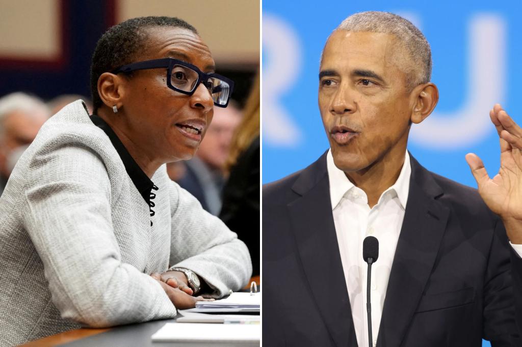 Obama secretly pushed Harvard to keep president Claudine Gay despite campus antisemitism, plagiarism controversies: report