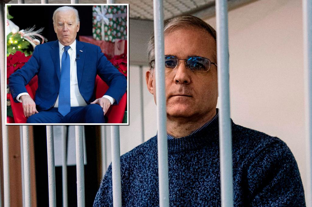 Paul Whelan urges Biden to ‘man up’ and secure his release from Russia prison in Christmas plea